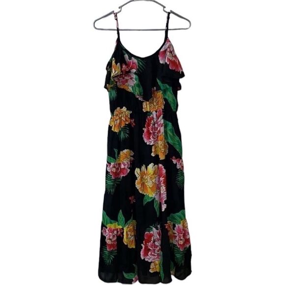 Old Navy Floral Print  Dress(Size Small) - Picture 3 of 7